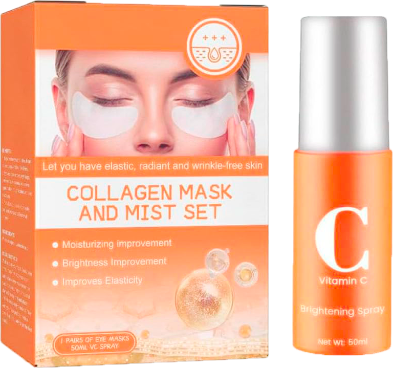 Set de almohadilla más gel de colágeno