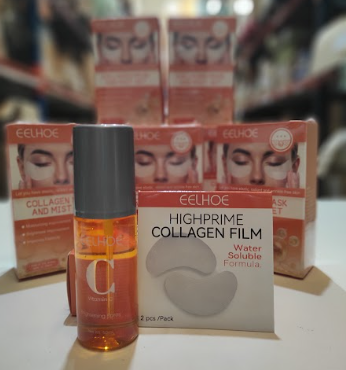 Set de almohadilla más gel de colágeno