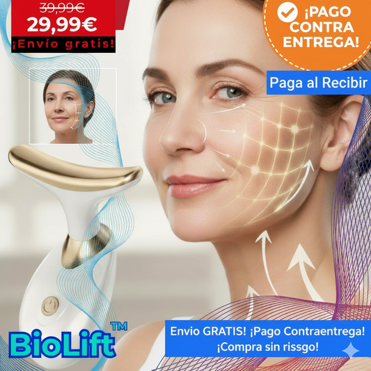 Masajeador Antiarrugas Facial y Cuello - BioLift™