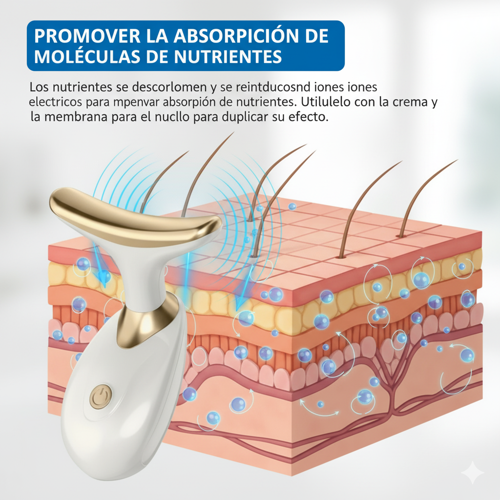Masajeador Antiarrugas Facial y Cuello - BioLift™